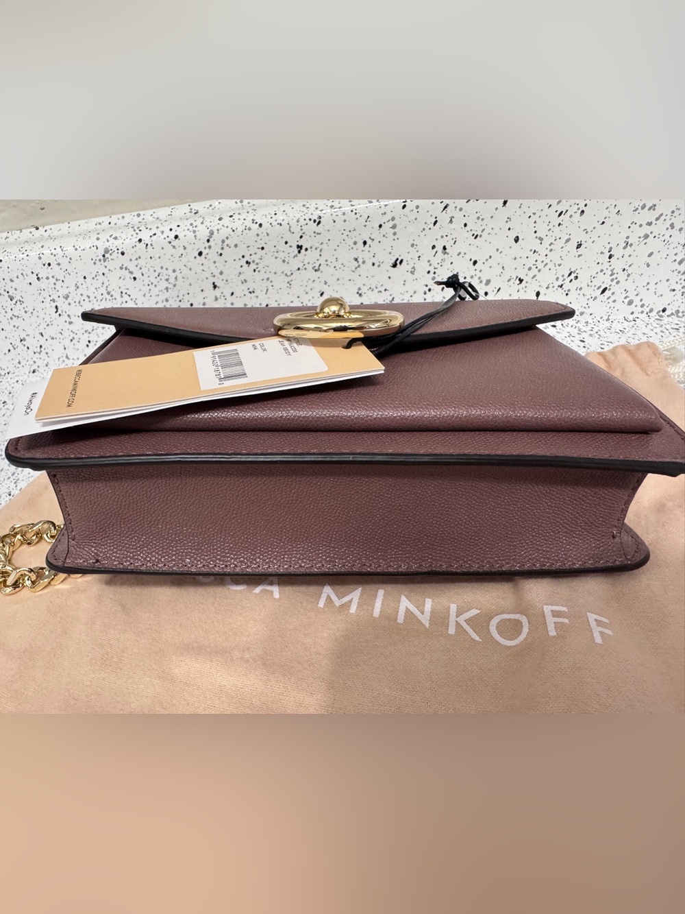 Rebecca Minkoff Jean Xbody Shoulder Bag Mink - Picture 12 of 16